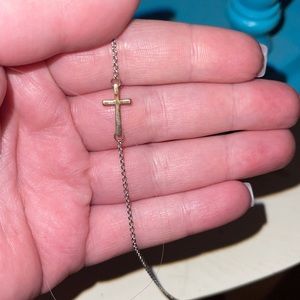 James Avery bracelet with a cross.